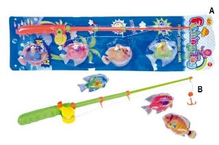 Obrázek z Hra rybičky magnetické 44cm 2barvy 